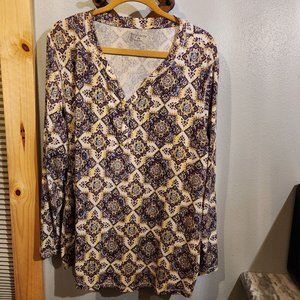 Relativity Woman Plus size 3X Top Like New